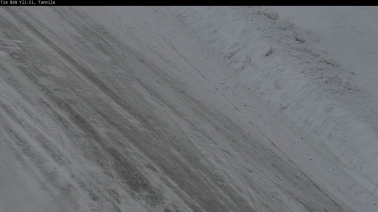Weather Camera Image Väg 849 Yli-Ii, Tannila, Oulu, Pohjois-Pohjanmaa