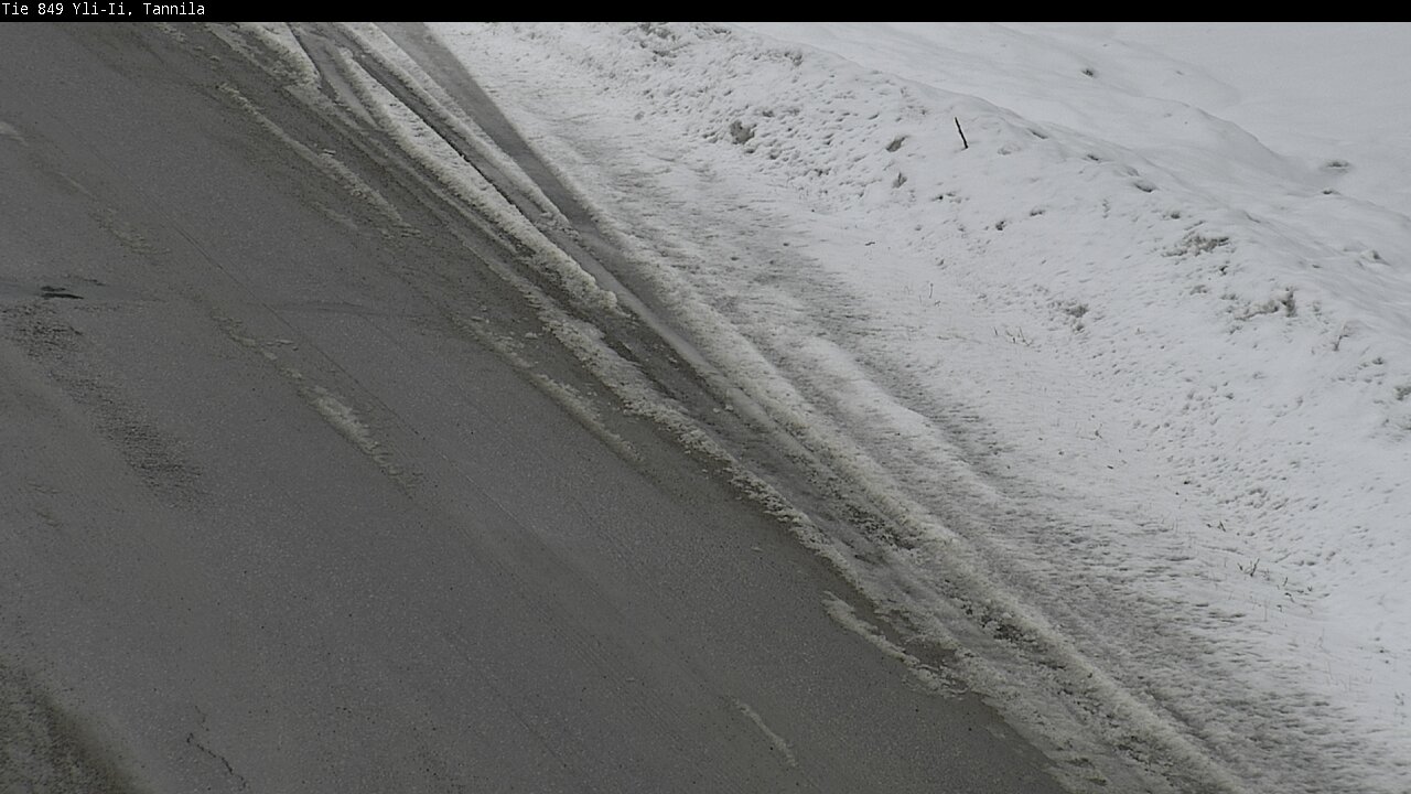 Weather Camera Image Väg 849 Yli-Ii, Tannila, Oulu, Pohjois-Pohjanmaa
