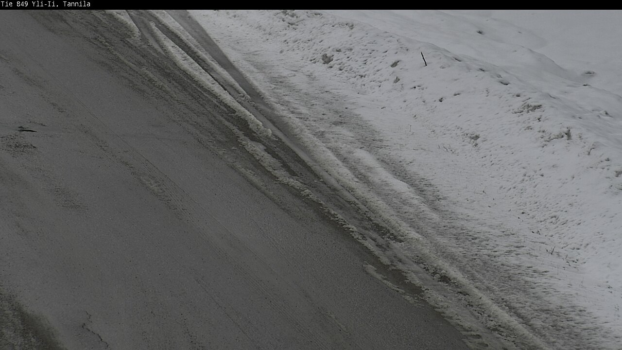 Weather Camera Image Väg 849 Yli-Ii, Tannila, Oulu, Pohjois-Pohjanmaa