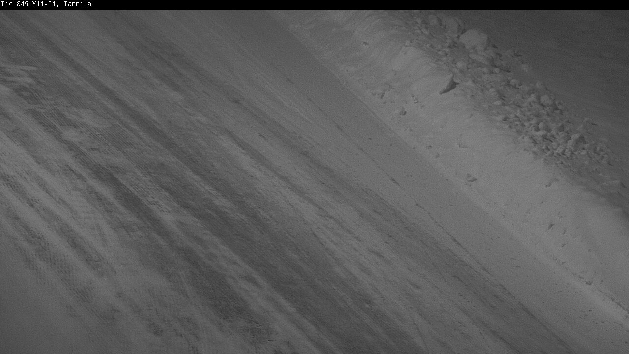 Weather Camera Image Väg 849 Yli-Ii, Tannila, Oulu, Pohjois-Pohjanmaa
