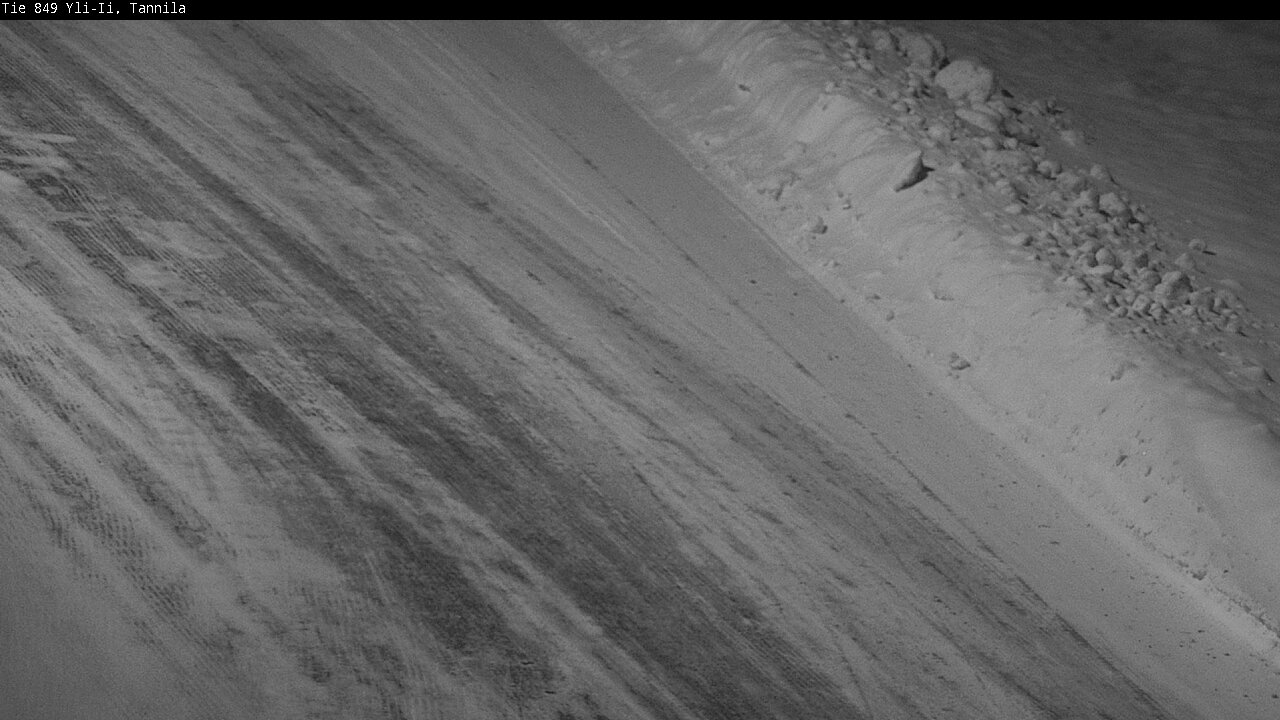 Weather Camera Image Väg 849 Yli-Ii, Tannila, Oulu, Pohjois-Pohjanmaa