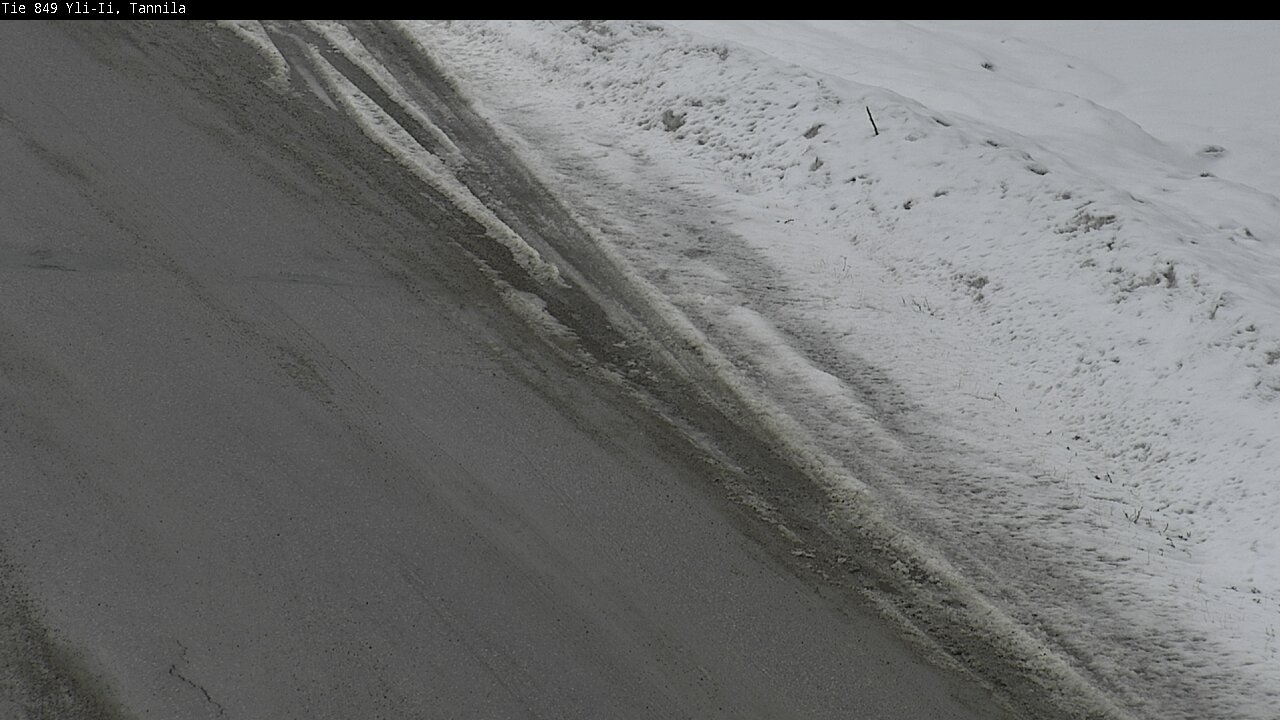 Weather Camera Image Väg 849 Yli-Ii, Tannila, Oulu, Pohjois-Pohjanmaa