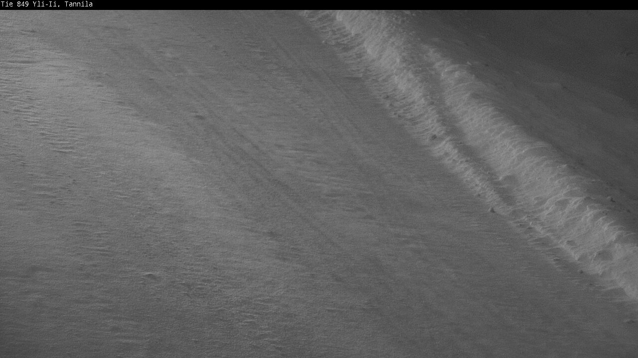 Weather Camera Image Väg 849 Yli-Ii, Tannila, Oulu, Pohjois-Pohjanmaa