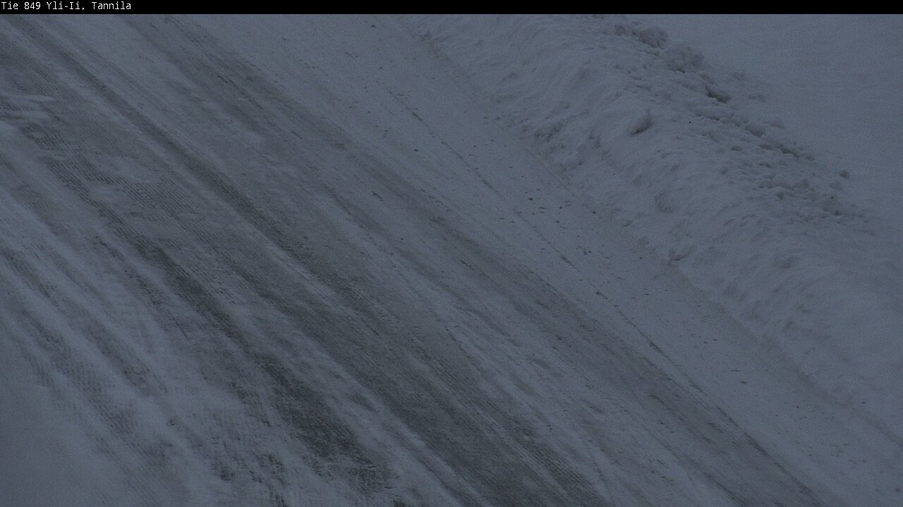 Weather Camera Image Väg 849 Yli-Ii, Tannila, Oulu, Pohjois-Pohjanmaa