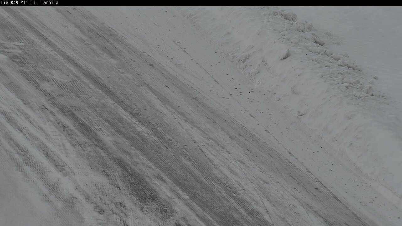 Weather Camera Image Väg 849 Yli-Ii, Tannila, Oulu, Pohjois-Pohjanmaa