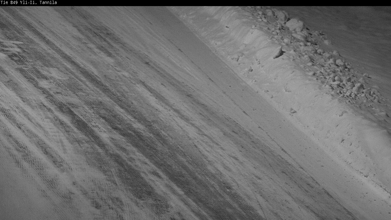 Weather Camera Image Väg 849 Yli-Ii, Tannila, Oulu, Pohjois-Pohjanmaa