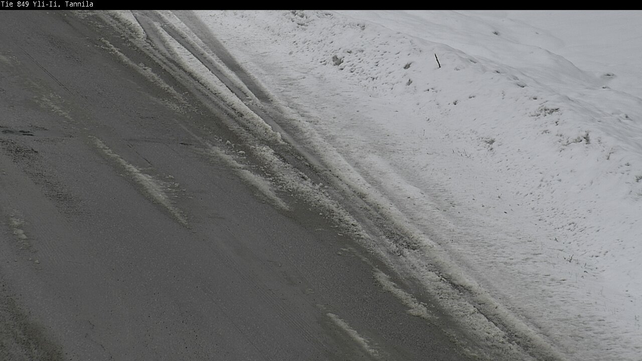 Weather Camera Image Väg 849 Yli-Ii, Tannila, Oulu, Pohjois-Pohjanmaa