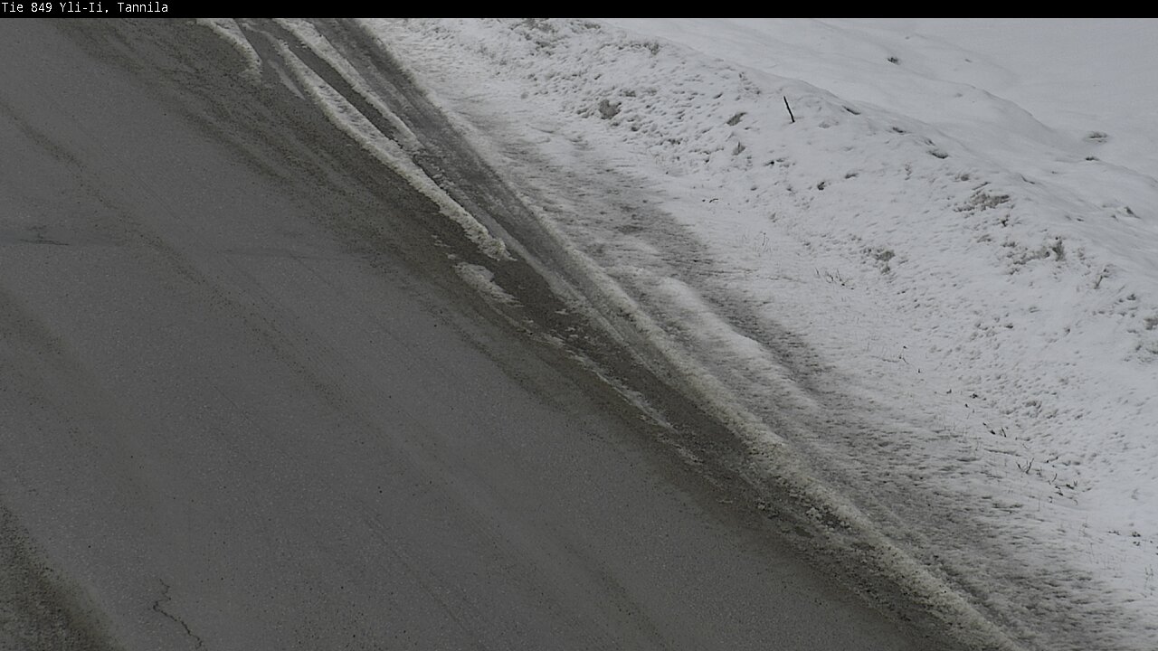 Weather Camera Image Väg 849 Yli-Ii, Tannila, Oulu, Pohjois-Pohjanmaa
