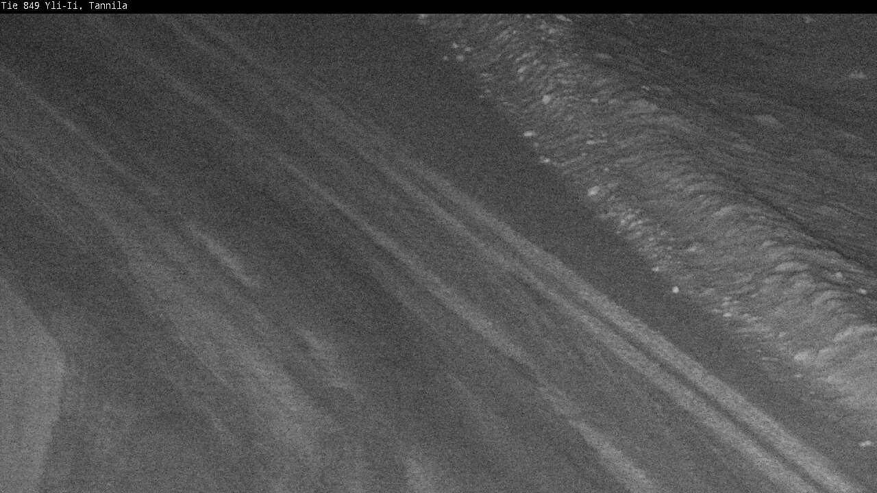Weather Camera Image Väg 849 Yli-Ii, Tannila, Oulu, Pohjois-Pohjanmaa