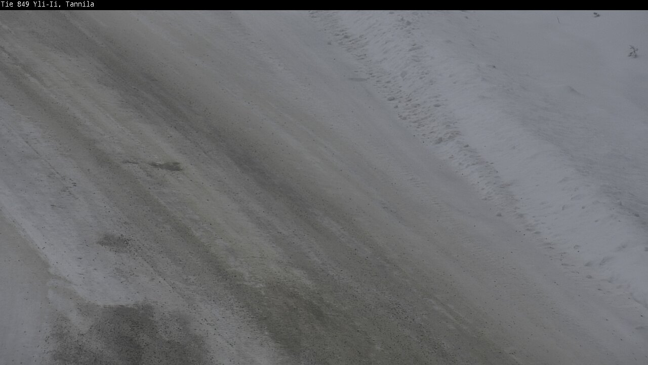 Weather Camera Image Väg 849 Yli-Ii, Tannila, Oulu, Pohjois-Pohjanmaa