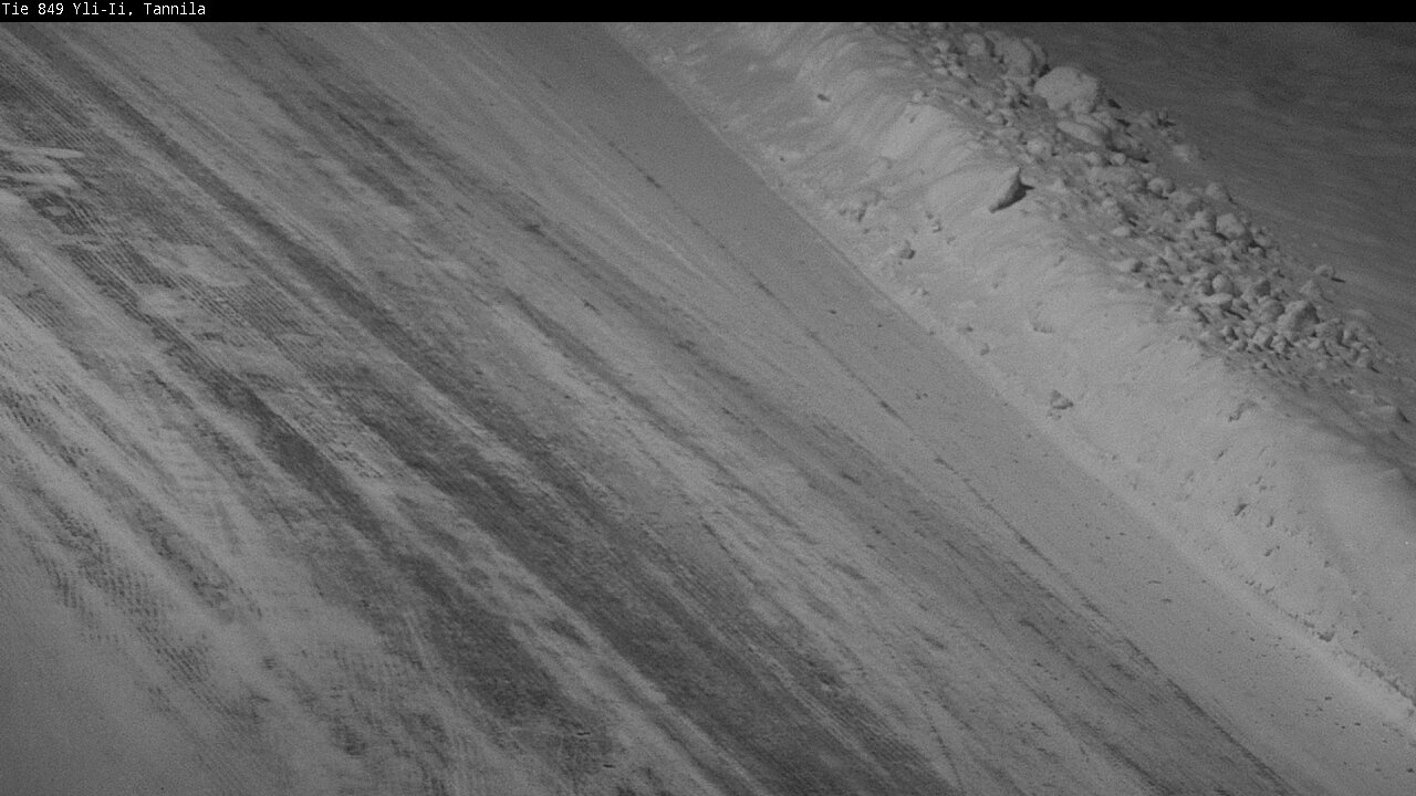 Weather Camera Image Väg 849 Yli-Ii, Tannila, Oulu, Pohjois-Pohjanmaa
