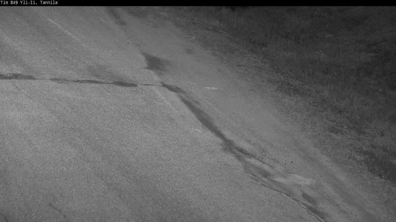 Weather Camera Image Väg 849 Yli-Ii, Tannila, Oulu, Pohjois-Pohjanmaa