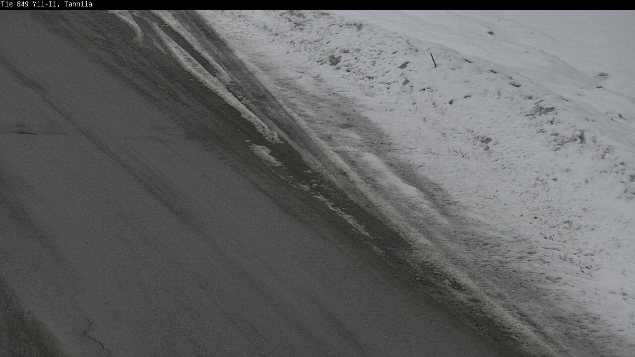 Weather Camera Image Road 849 Yli-Ii, Tannila, Oulu, Pohjois-Pohjanmaa