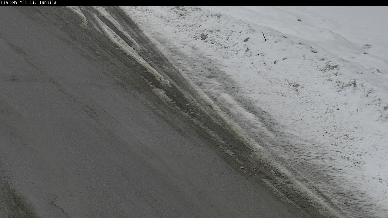 Weather Camera Image Väg 849 Yli-Ii, Tannila, Oulu, Pohjois-Pohjanmaa