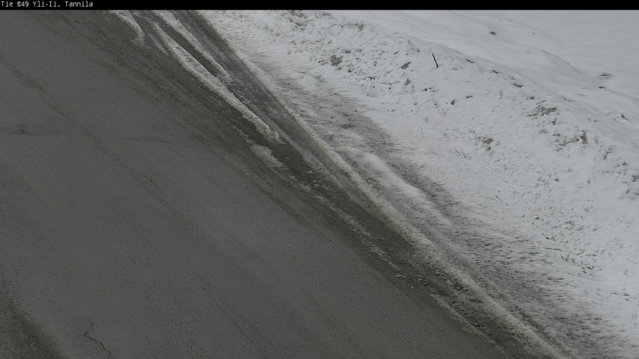 Weather Camera Image Väg 849 Yli-Ii, Tannila, Oulu, Pohjois-Pohjanmaa