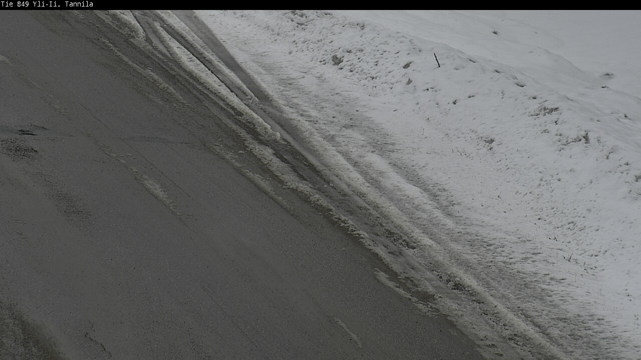 Weather Camera Image Väg 849 Yli-Ii, Tannila, Oulu, Pohjois-Pohjanmaa