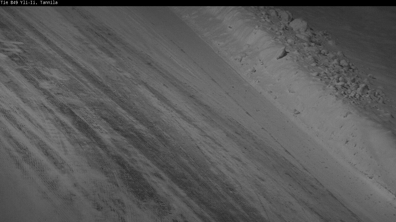 Weather Camera Image Väg 849 Yli-Ii, Tannila, Oulu, Pohjois-Pohjanmaa
