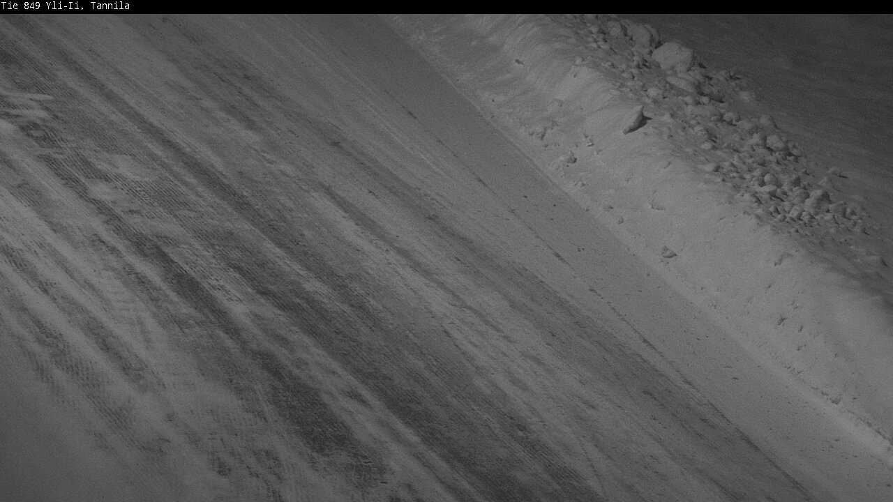 Weather Camera Image Väg 849 Yli-Ii, Tannila, Oulu, Pohjois-Pohjanmaa