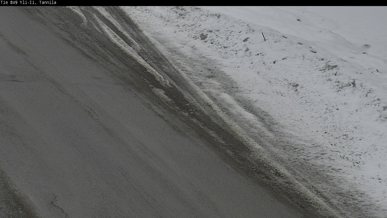 Weather Camera Image Väg 849 Yli-Ii, Tannila, Oulu, Pohjois-Pohjanmaa