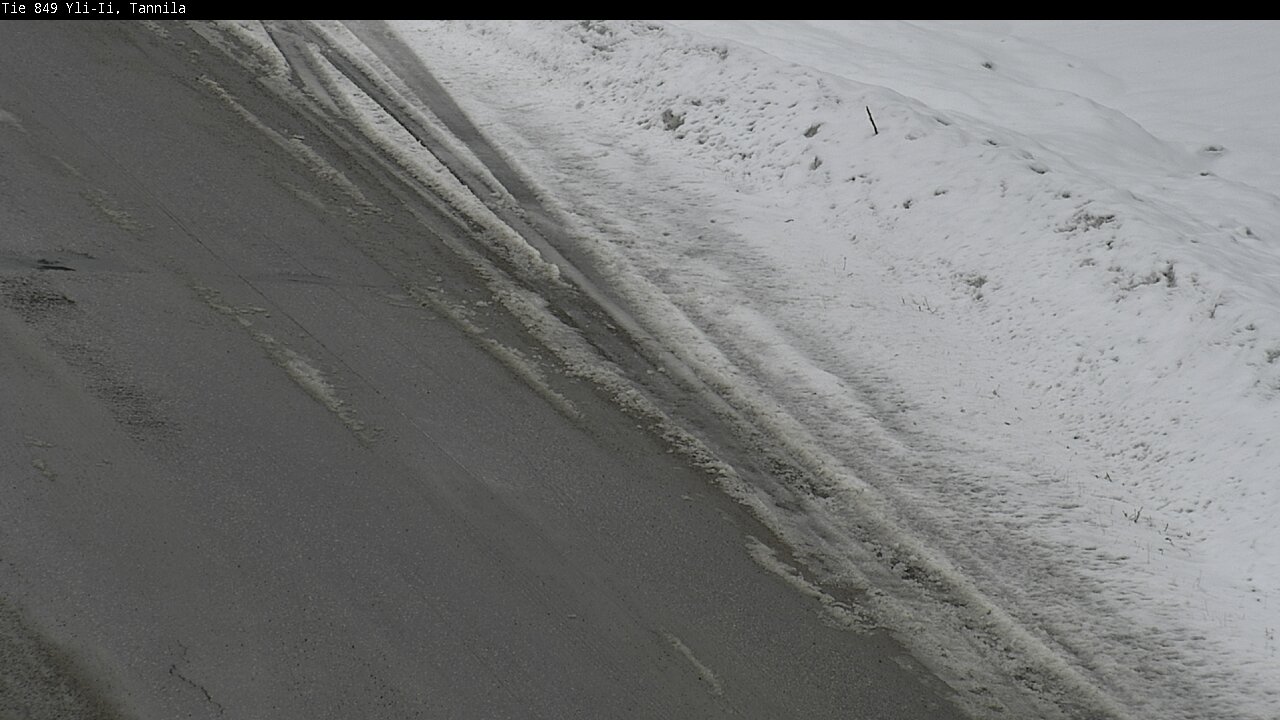 Weather Camera Image Väg 849 Yli-Ii, Tannila, Oulu, Pohjois-Pohjanmaa