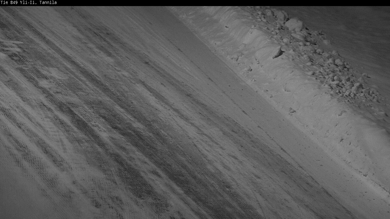 Weather Camera Image Road 849 Yli-Ii, Tannila, Oulu, Pohjois-Pohjanmaa