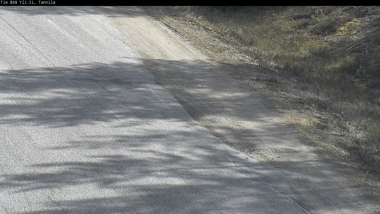 Weather Camera Image Väg 849 Yli-Ii, Tannila, Oulu, Pohjois-Pohjanmaa