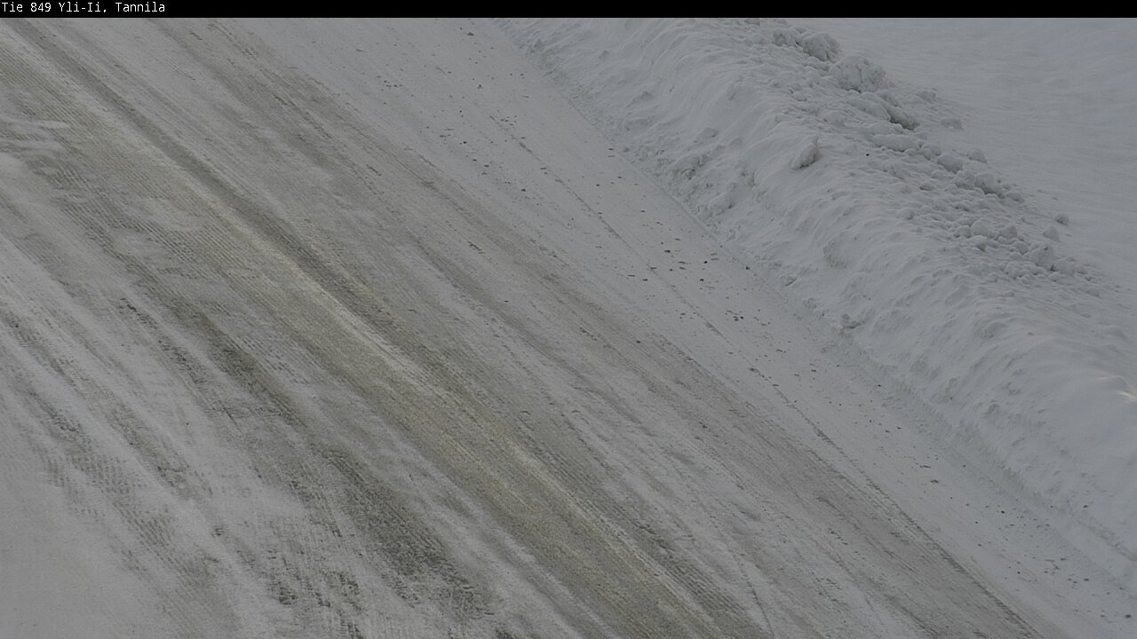 Weather Camera Image Väg 849 Yli-Ii, Tannila, Oulu, Pohjois-Pohjanmaa