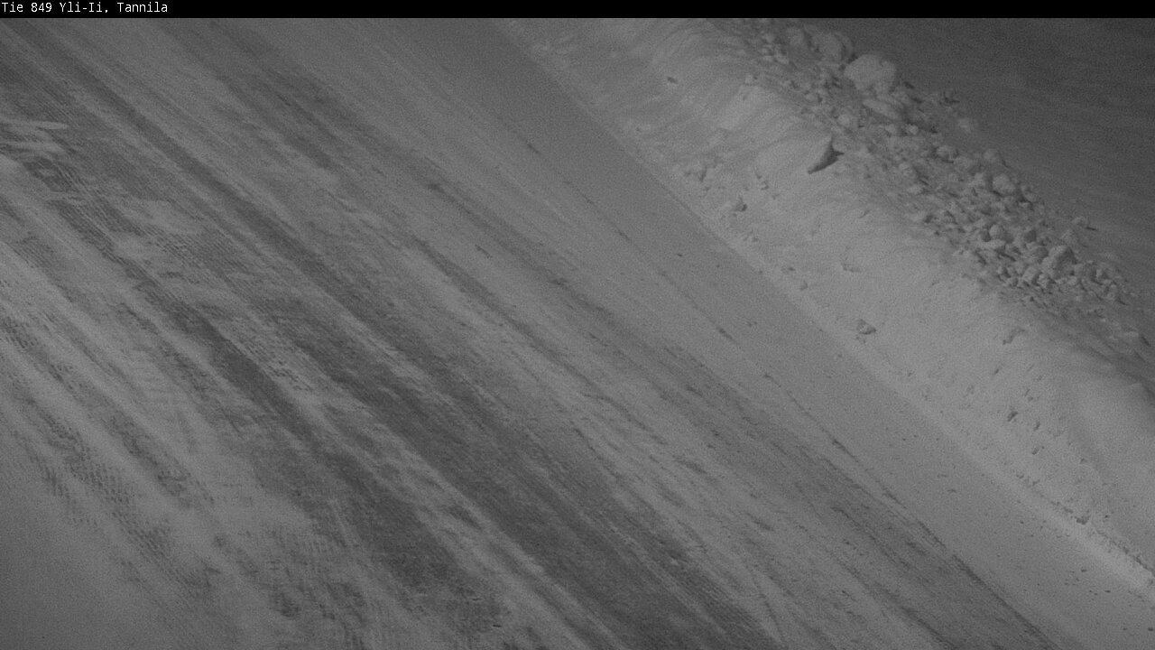 Weather Camera Image Väg 849 Yli-Ii, Tannila, Oulu, Pohjois-Pohjanmaa