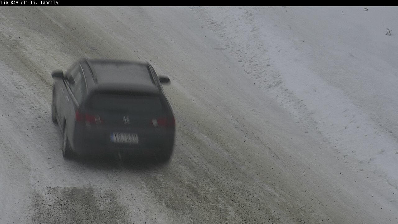 Weather Camera Image Väg 849 Yli-Ii, Tannila, Oulu, Pohjois-Pohjanmaa