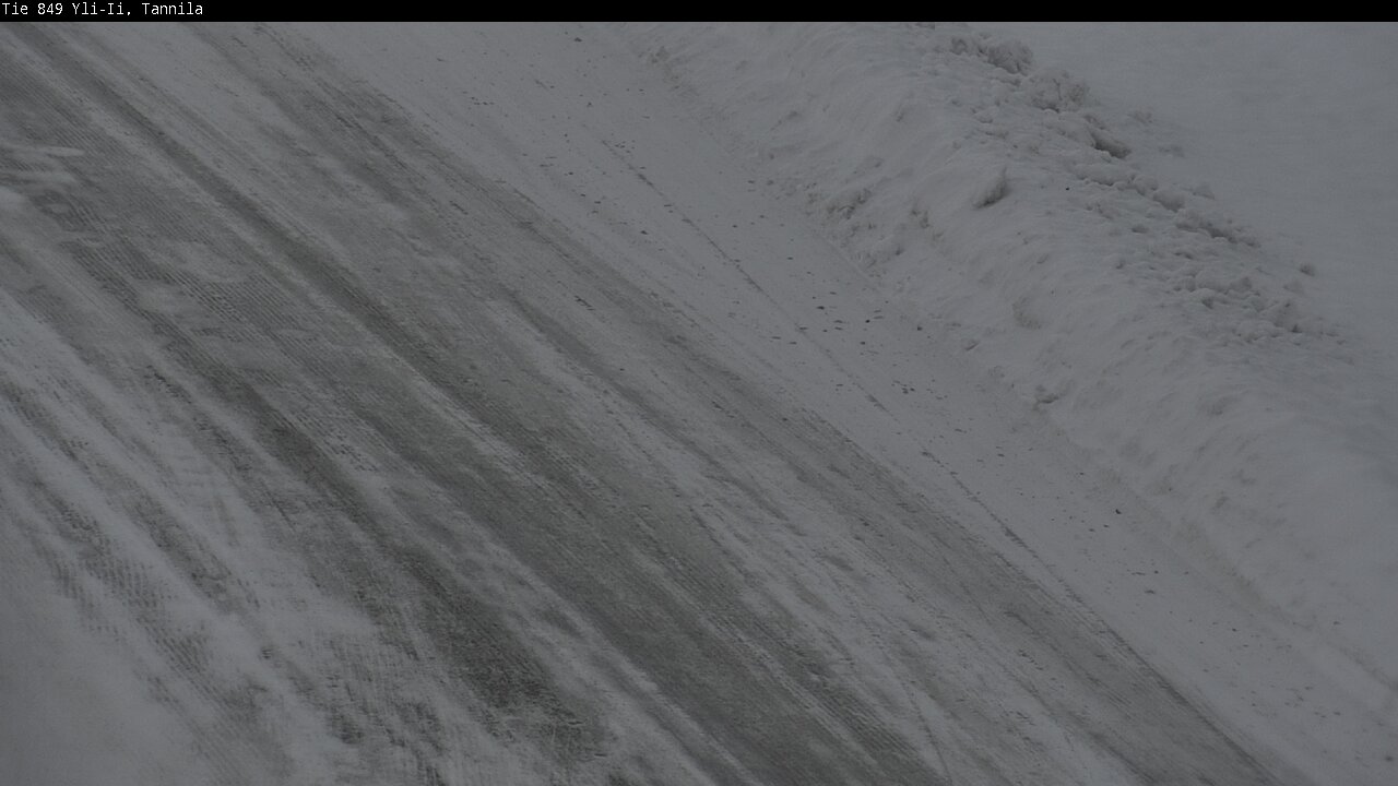 Weather Camera Image Väg 849 Yli-Ii, Tannila, Oulu, Pohjois-Pohjanmaa