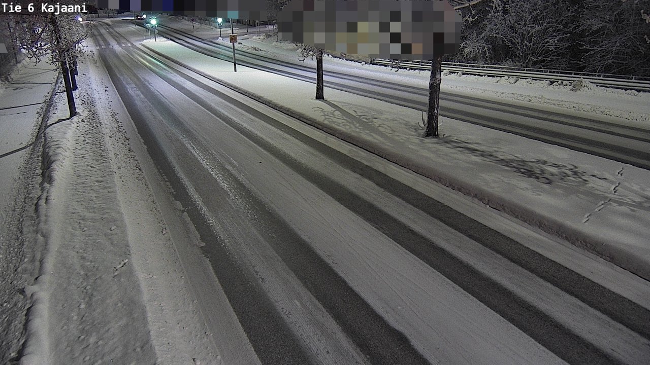 Weather Camera Image Road 6 Kajaani, Kajaani, Kainuu