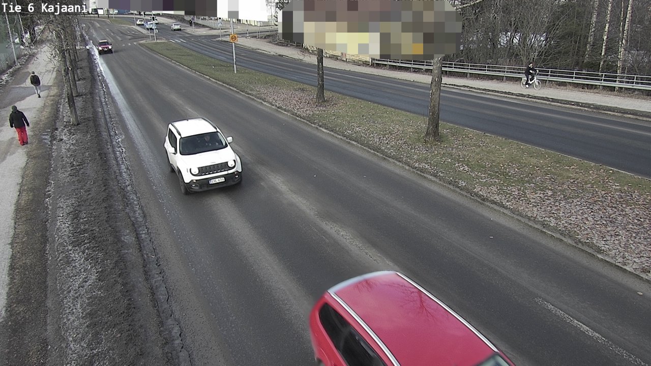 Weather Camera Image Road 6 Kajaani, Kajaani, Kainuu