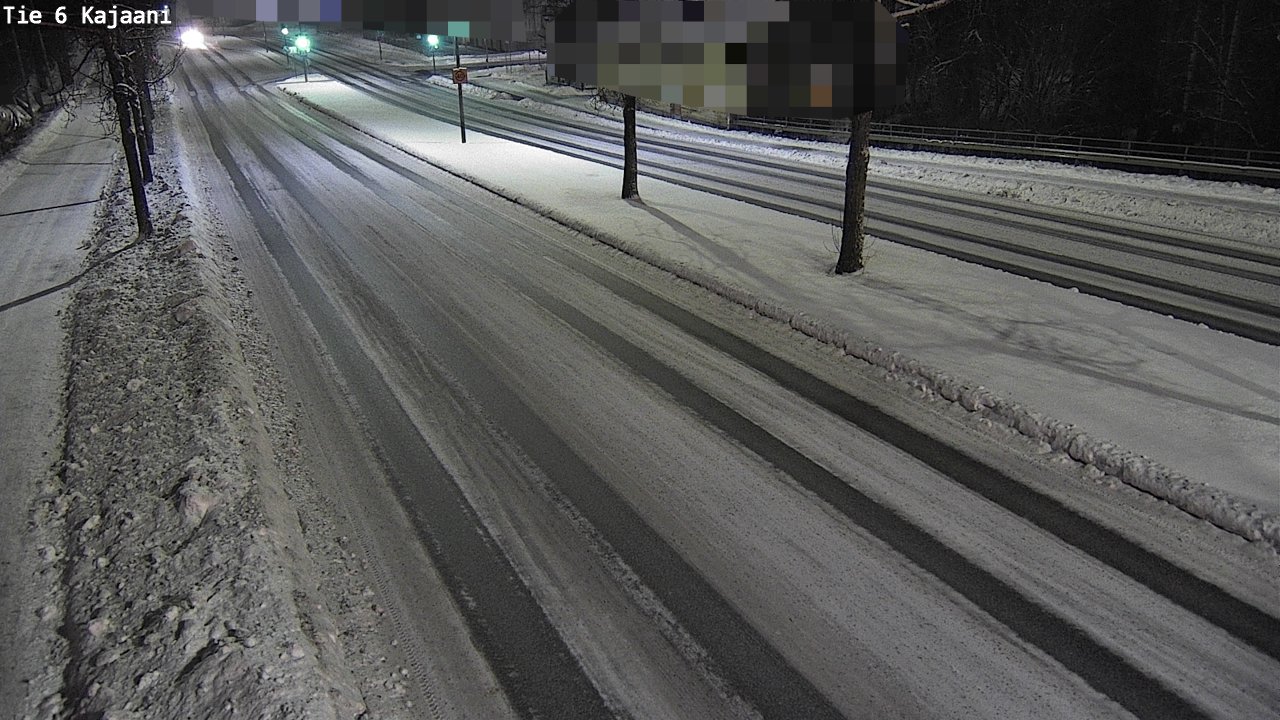 Weather Camera Image Road 6 Kajaani, Kajaani, Kainuu