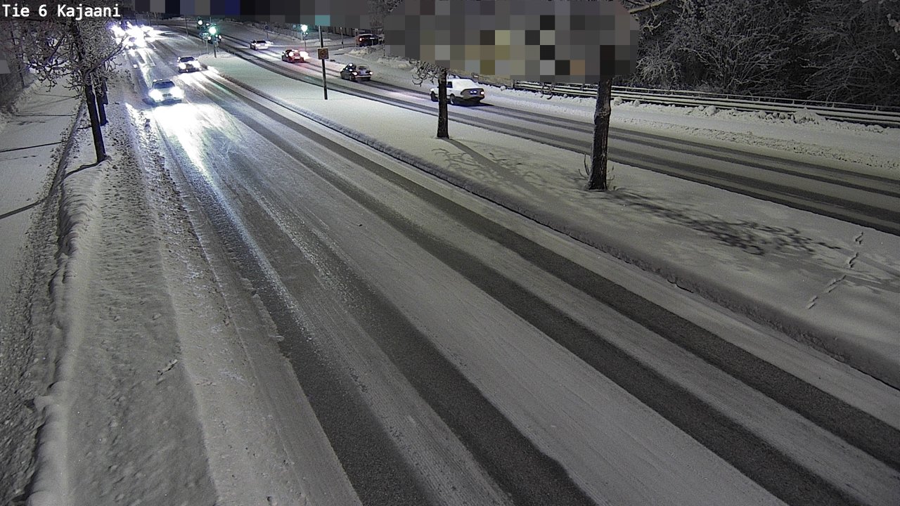 Weather Camera Image Road 6 Kajaani, Kajaani, Kainuu