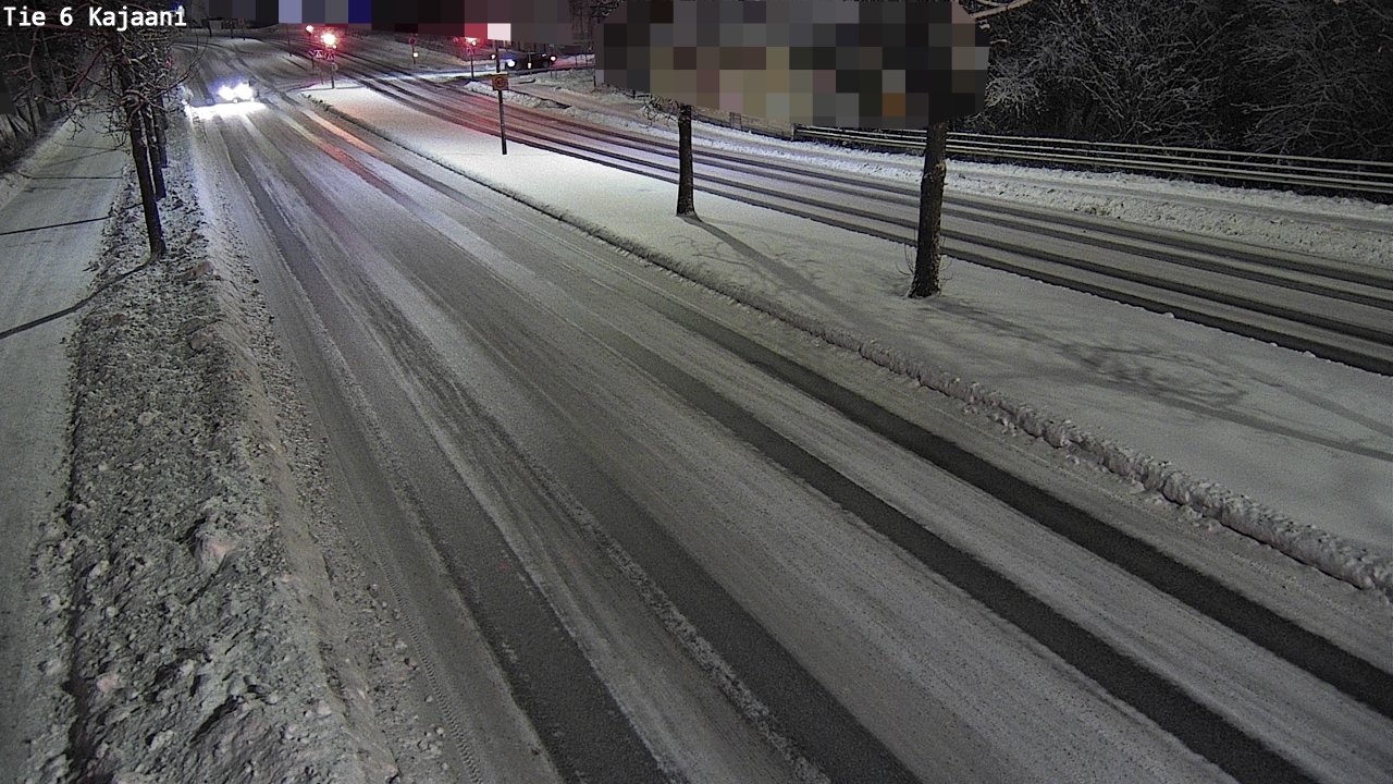 Weather Camera Image Road 6 Kajaani, Kajaani, Kainuu
