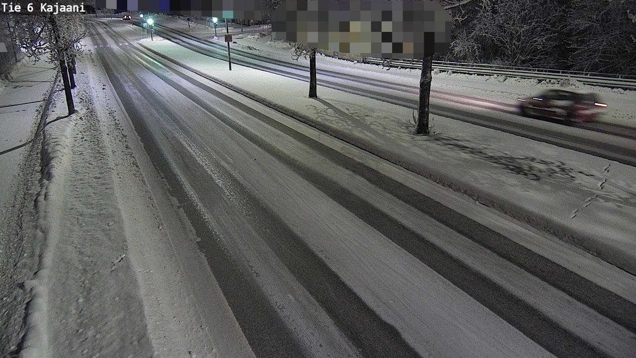 Weather Camera Image Road 6 Kajaani, Kajaani, Kainuu