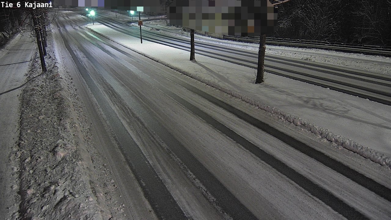 Weather Camera Image Road 6 Kajaani, Kajaani, Kainuu
