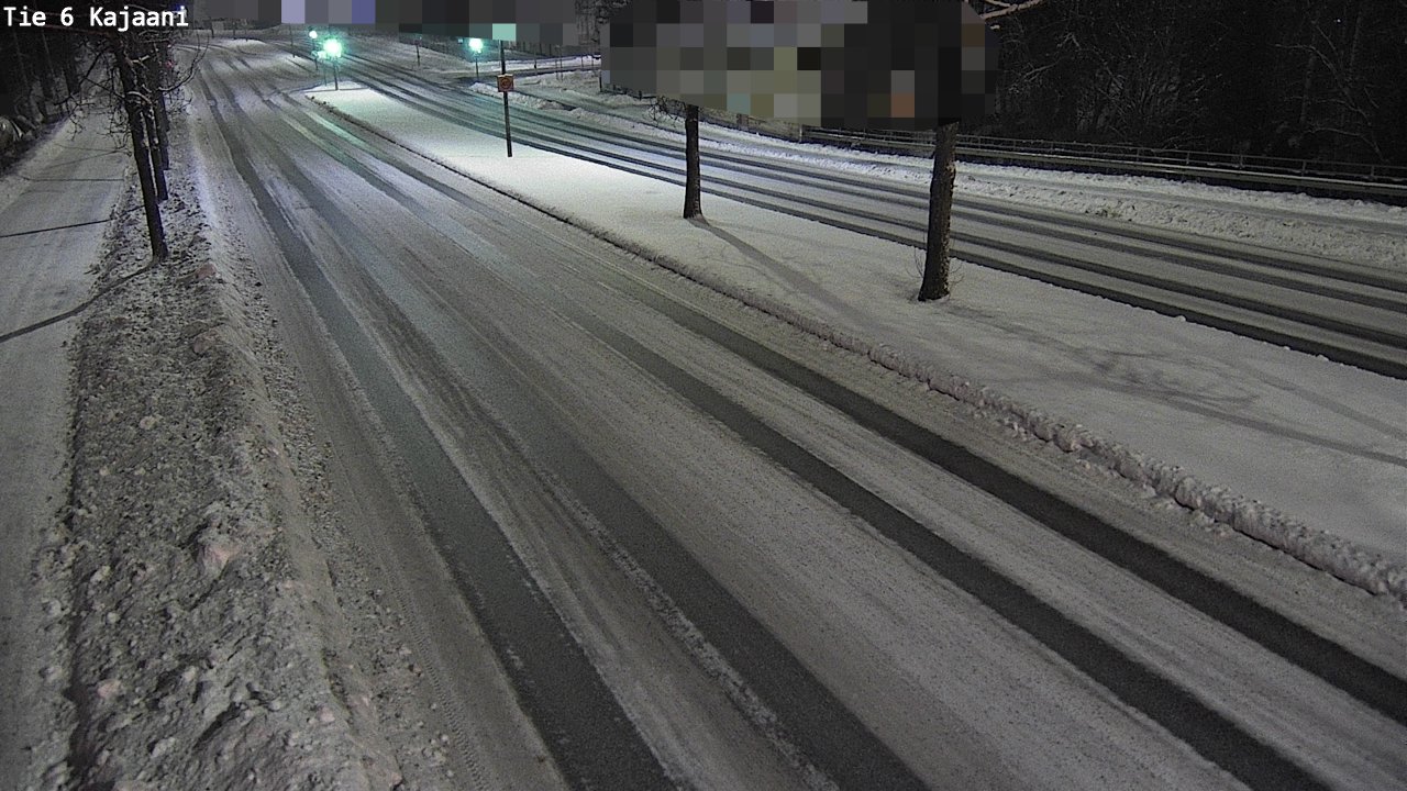 Weather Camera Image Road 6 Kajaani, Kajaani, Kainuu