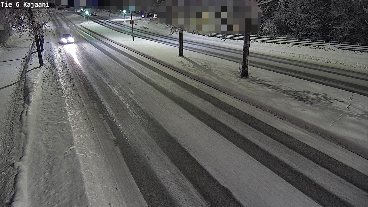 Weather Camera Image Road 6 Kajaani, Kajaani, Kainuu