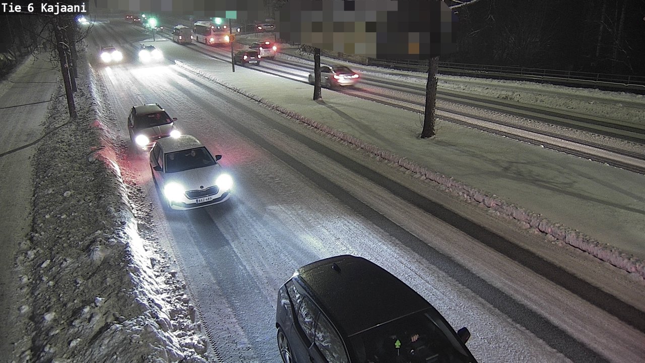 Weather Camera Image Road 6 Kajaani, Kajaani, Kainuu