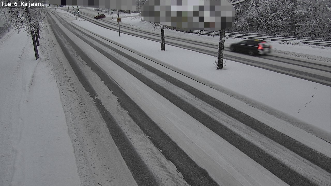 Weather Camera Image Road 6 Kajaani, Kajaani, Kainuu