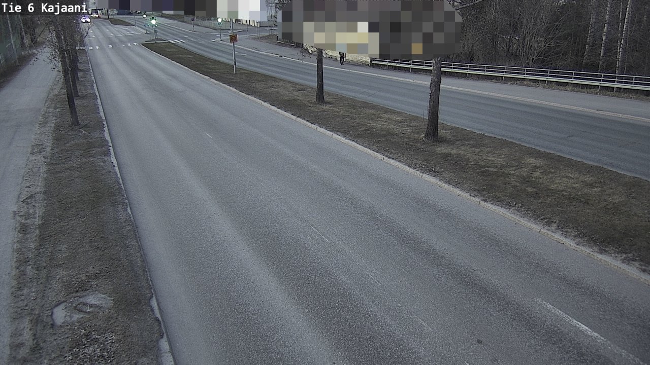 Weather Camera Image Väg 6 Kajana, Kajaani, Kainuu
