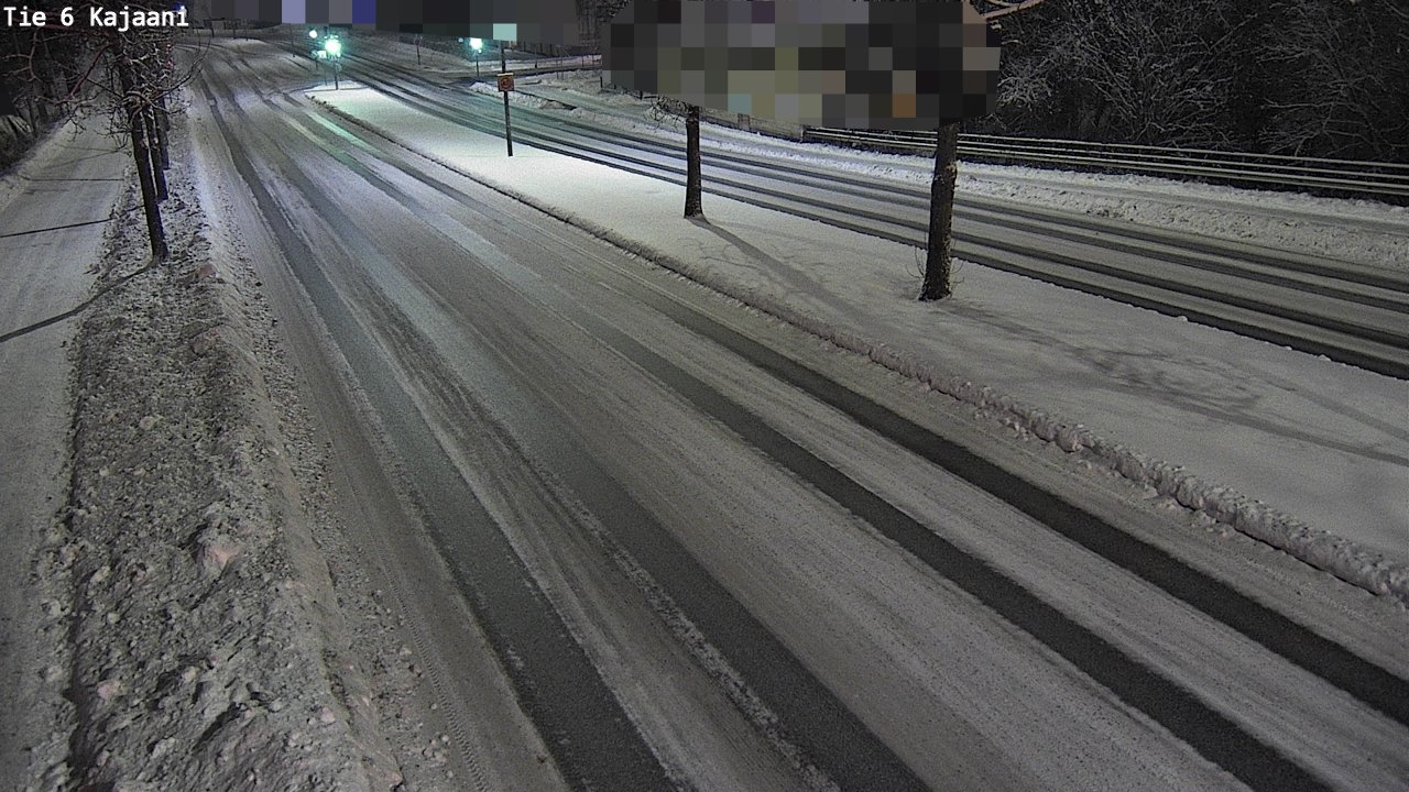 Weather Camera Image Road 6 Kajaani, Kajaani, Kainuu