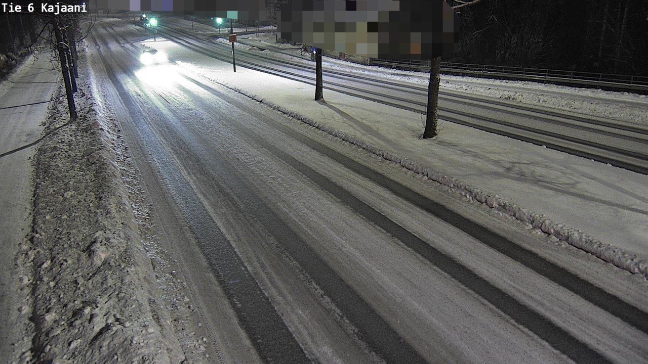 Weather Camera Image Road 6 Kajaani, Kajaani, Kainuu