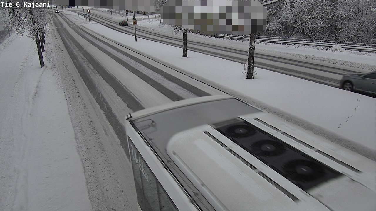 Weather Camera Image Road 6 Kajaani, Kajaani, Kainuu