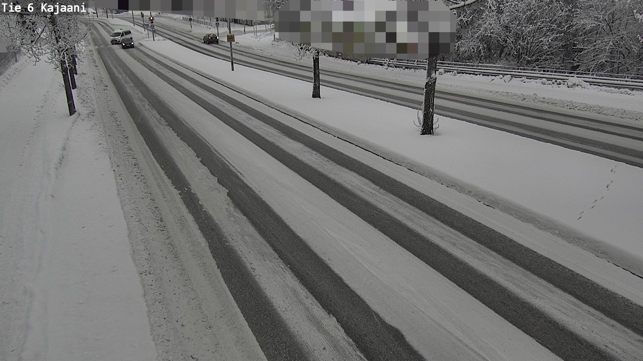 Weather Camera Image Road 6 Kajaani, Kajaani, Kainuu