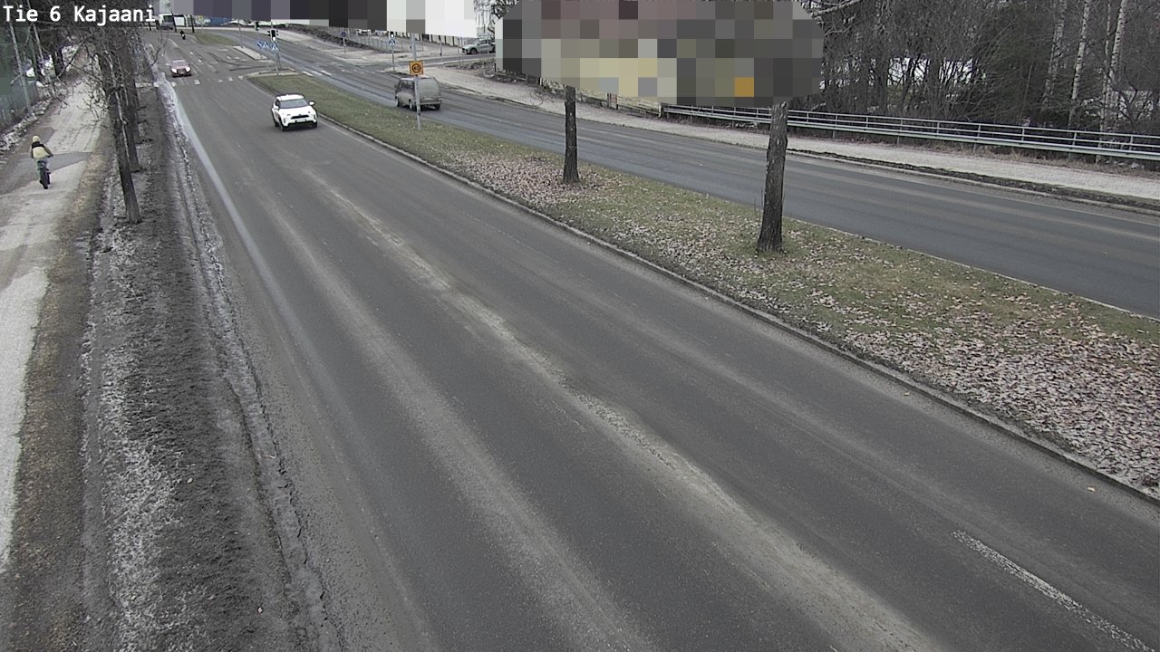 Weather Camera Image Road 6 Kajaani, Kajaani, Kainuu