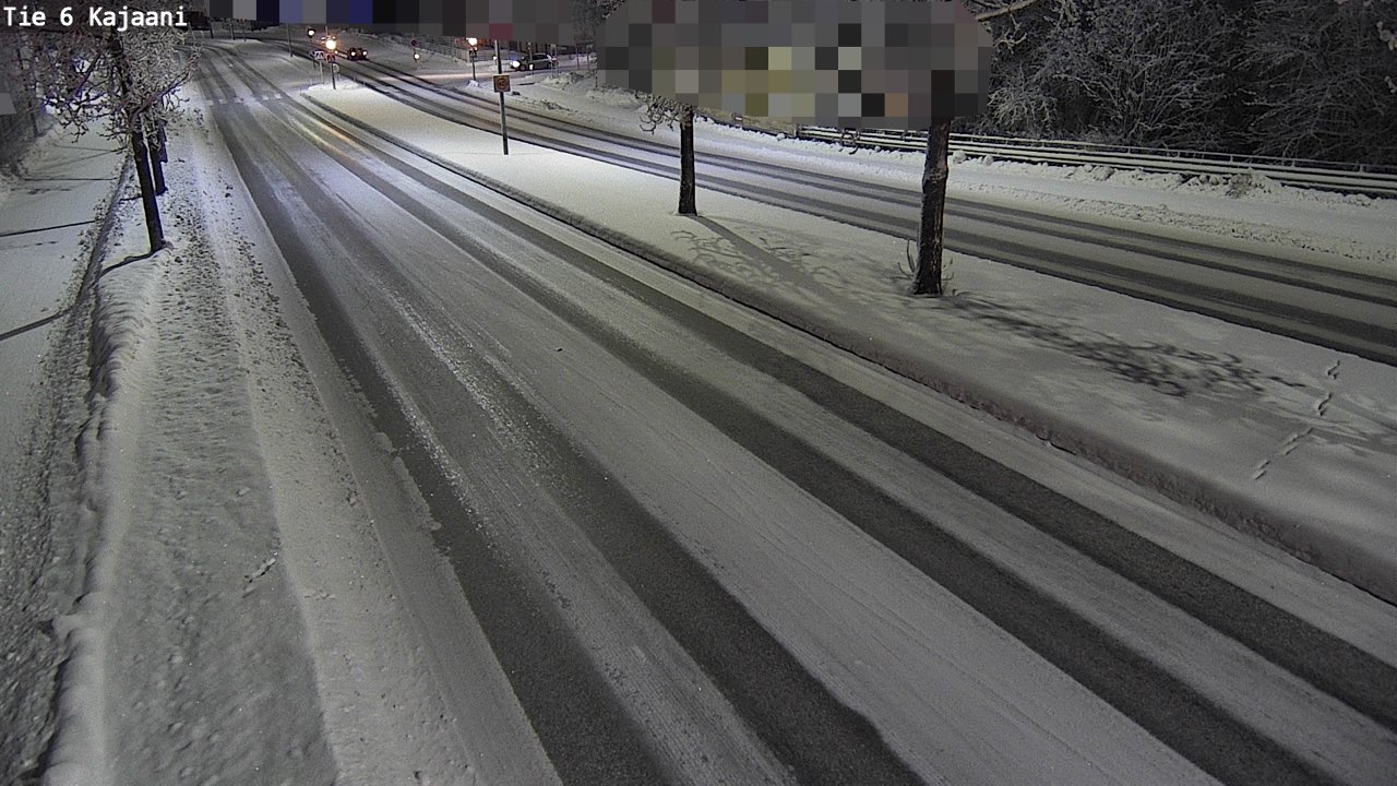 Weather Camera Image Road 6 Kajaani, Kajaani, Kainuu