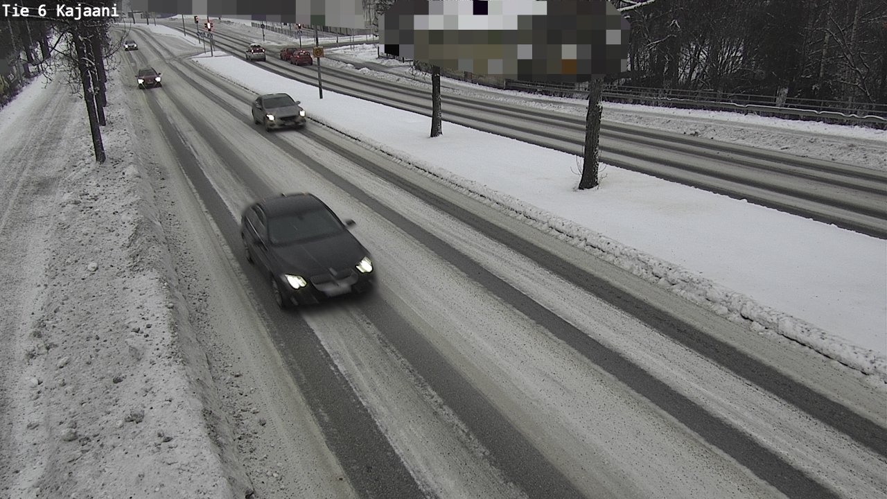 Weather Camera Image Road 6 Kajaani, Kajaani, Kainuu