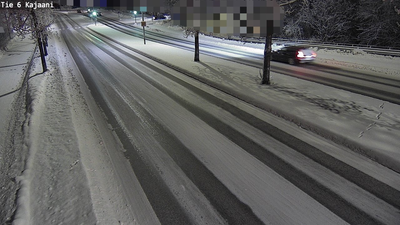Weather Camera Image Road 6 Kajaani, Kajaani, Kainuu